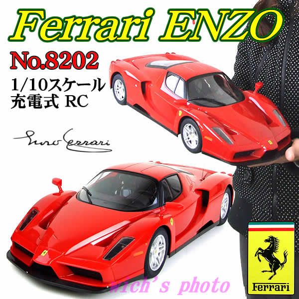 フェラーリ公認ラジコン1/10スケール エンツォ（8202）