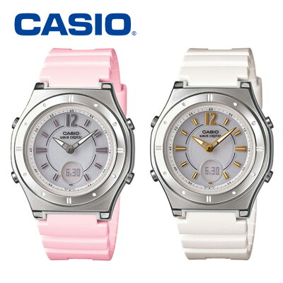 送料無料 カシオ ソーラー電波時計 レディース カシオ電波ソーラー腕時計 Casio ウォッチ 腕時計 見やすい Wave Ceptor ウェーブセプター 女性用 ソーラー ウォッチ 電波時計 かわいい 3気圧防水 日付 遅れてごめんね 敬老の日 プレゼント ギフト 日本商品の海外転送