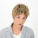 メンズウィッグ 送料無料 ラパンドアール・オム ストリームショート ナチュラルブロンド J-3472 男性かつら 全カツラ 男性ウィッグ