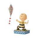 チャーリーブラウン 凧揚げ お正月 16cm | スヌーピー フィギュア 大人向け 人形 置物 ジムショア グッズ Charlie Brown Flying Kite ジム・ショア ピーナッツ JIM SHOREJIM SHORE PEANUTS 正規輸入品
