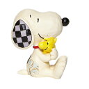スヌーピー ウッドストック ハグ ミニ 6.7cm | Mini Snoopy and Woodstock ジム・ショア ピーナッツ JIM SHORE 正規輸入品