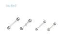 157円★NEWバーベル型ボディピアス(14?18G)16種類からお選びいただけます
