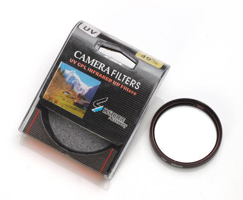 UVフィルター/カメラ用■AF対応(フィルター径：49mm)レンズ保護にも！