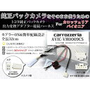 トヨタ純正バックカメラを流用カロッツェリアWB4 AVIC-...