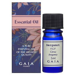 GAIA （ガイア）エッセンシャルオイル 5ml ベルガモットFCF ガイア アロマオイル キャリアオイル オーガニック ナチュラル 無添加GAIA ガイア エッセンシャルオイル 5ml ベルガモットFCF