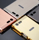 Xperia XZs/XZ ケース SO-03J/SOV35 docomo SO-01J au SOV34 カバー バンパー アルミ バンパーケース メール便 送料無料