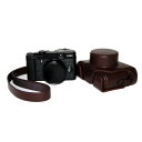 FUJIFILM X20 X10 ケース カメラケース カメラバック バック カバー レザーケース 一眼 一眼レフ デジカメ 合成革 富士フイルム デジタルカメラ用 三脚使用可能 三脚用ネジ穴装備 ストラップ 送料無料 メール便
