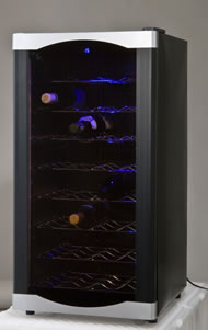 【送料無料】MASAO ワインセラー ワインクーラー マサオワインセラー ワインクーラー 32本収納用 MSO-W032(S) デジタル温度設定機能付 送料込み【7月下旬入荷予定】