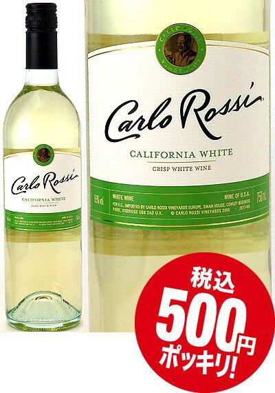 カルロ・ロッシ・カリフォルニア・ホワイト[NV]（白ワイン）[Y]【2sp_120810_green】