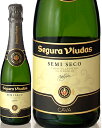 セグラ・ヴュータス・セミセコNV375mlハーフボトル(泡・白）（ワイン(=750ml)11本と同梱可）