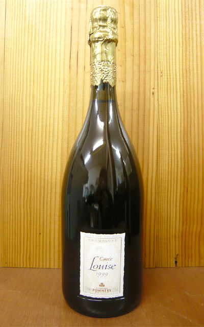 ポメリー・シャンパーニュ・“キュヴェ・ルイーズ”・ミレジム[1999]年・AOCミレジム・シャンパーニュ・直輸入品Champagne Pommery “Cuvee Louise Pommery"Vintage [1999] AOC Millesime Champagne
