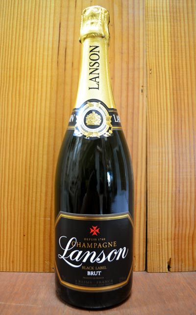 シャンパーニュ・ランソン・ブラックラベル・ブリュット・直輸入品・AOCシャンパーニュLanson BLACK LABEL BRUT AOC Champagne