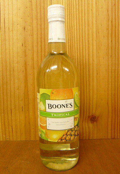 【500均】ブーンズ・トロピカル・甘口・微発泡・フルーツワイン・スクリューキャップBoon'es Tropical (Fine apple wine snt other natural flavors)