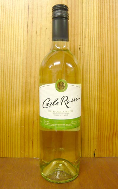 【500均】カルロ・ロッシ・カリフォルニア・ホワイト・やや辛口・E&J・ガロ・ワイナリーCarlo Rossi California White Semi Dry E&J Gallo Winery