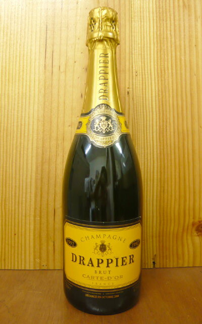 ドラピエ・シャンパーニュ・カルト・ドール・ブリュット・ミレジム[1992]年・数量限定輸入品・AOCミレジム・シャンパーニュChampagne DRAPPIER CARTE-D'OR Brut Millesime [1992] AOC Millesime Champagne