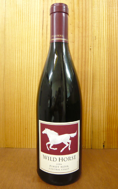 ワイルドホース・ピノ・ノワール[2008]年・セントラル・コーストWILD HORSE Pinot Noir [2008] Central Coast (Wild Horse Winery & Vineyards)
