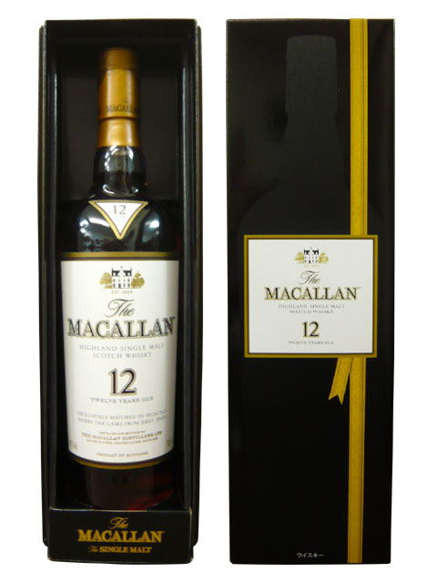 Ȣۥޥå[12]ǯ꡼ʡڥȥꡦեȡѥåꡦŹ͢THE MACALLAN Aged 12 years DX GIFT BOX Single Highland Malt Scotch Whisky