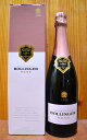 ボランジェ・シャンパーニュ・ブリュット・ロゼ・箱入・ボランジェ社・AOCロゼ・シャンパーニュBOLLINGER Champagne Rose Brut Gidt Box AOC Champagne Rose