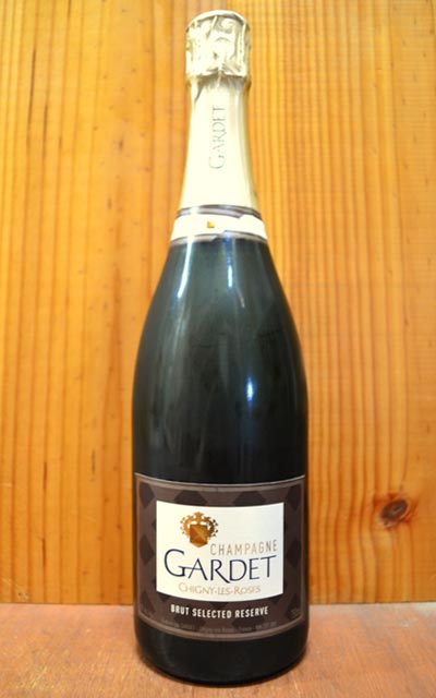 ガルデ・シャンパーニュ・ブリュット・“セレクティッド・レゼルヴ”・オーク樽熟成12ヶ月・ガルデ社・AOCシャンパーニュGARDET & Cie Champagne Brut “Selected Reserve”Brut (Eleve en Futs de Chene) AOC Champagne