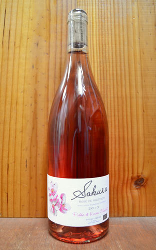 ブルゴーニュ・ロゼ・“サクラ”[2013]年・限定輸入品・ピノ・ノワール100％・ドメーヌ・シュヴロ(パヴロ＆カオリ)元詰・AOCブルゴーニュ・ロゼ“Sakura” Bourgogne Rose [2013] Domaine Pablo et Kaori Chevrot AOC Bourgogne Rose