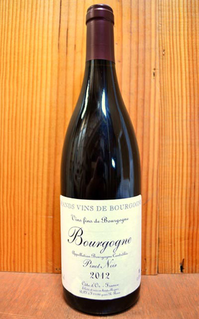 ブルゴーニュ・ピノ・ノワール[2012]年ドメーヌ・ルー・AOCブルゴーニュBourgogne Pinot Noir 2012 Domaine Roux