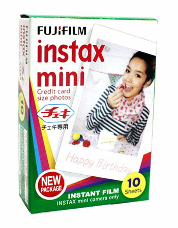 フジフイルム チェキ フィルム 10枚撮りインスタックスミニ 1P【140296】≪EL-WE≫チェキフイルム instax mini インスタックスミニ 1P（1本パック）10枚撮×1パック 単品 計10枚撮れる