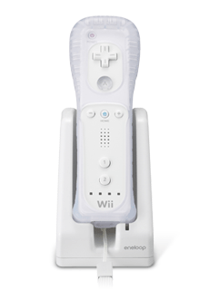 Wiiリモコン専用無接点充電セット N-WR01S エネループ eneloop使用【140296】≪楽ギフ_包装選択≫≪楽ギフ_のし宛書≫