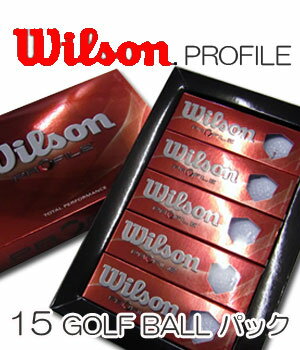 【お買い得】 【15球ボールパック】　ウィルソン　PROFILEボール　1ダース（15球入り）　WILSON ウイルソン【RCPsuper1206】
