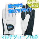 【メール便可能】 ライト マルチグローブ H2O B-163 LITE ゴルフ COOL GRIP 夏用/雨用 H2O