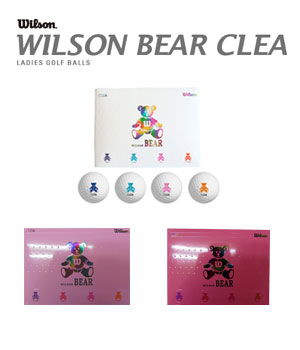 【お買い得】 【数量限定超特価】ウィルソン　Micro Skin CLEA　マイクロスキンクレア　レディース（女子）ボール　BEAR ウイルソン【RCPsuper1206】