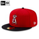 NEW ERA ニューエラ 59FIFTY MLB On-Field Batting Practice ロサンゼルス・エンゼルス 12387592 キャップ
