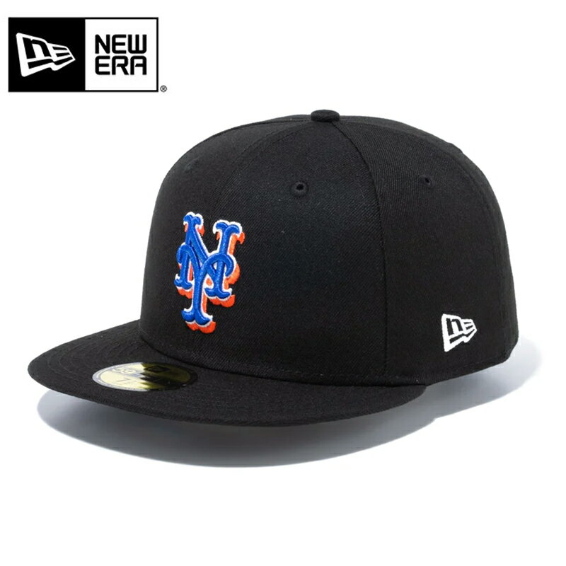 ☆【メーカー取次】NEW ERA ニューエラ 59FIFTY MLB On-Field ニューヨーク・メッツ ブラック 13554989 <strong>キャップ</strong> 【クーポン対象外】【T】｜メンズ レディース 帽子 メジャーリーグ ベースボール<strong>キャップ</strong> おしゃれ