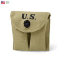 新品 米軍 WWII EQUIPMENT M1 コットンカービンマガジンポーチ【So】