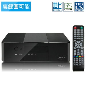 WIS テレビチューナー 地デジ・BS・CS対応　Wチューナー 裏番組録画対応 外付けHDD録画対応 リモコン付き簡単操作 HDMI