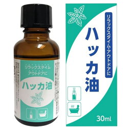 【最大1,000円offクーポン】<strong>ハッカ油</strong> 30ml ハッカオイル アロマ 芳香剤 加湿器に入れてリラックス効果 【EARTH】【<strong>あす楽</strong>対応_14時まで】