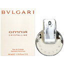 EARTH特価　ブルガリ BVLGARI オムニア クリスタリン EDT SP 40ml 【あす楽対応_関東】【香水】 【楽ギフ_包装選択】【HLS_DU】