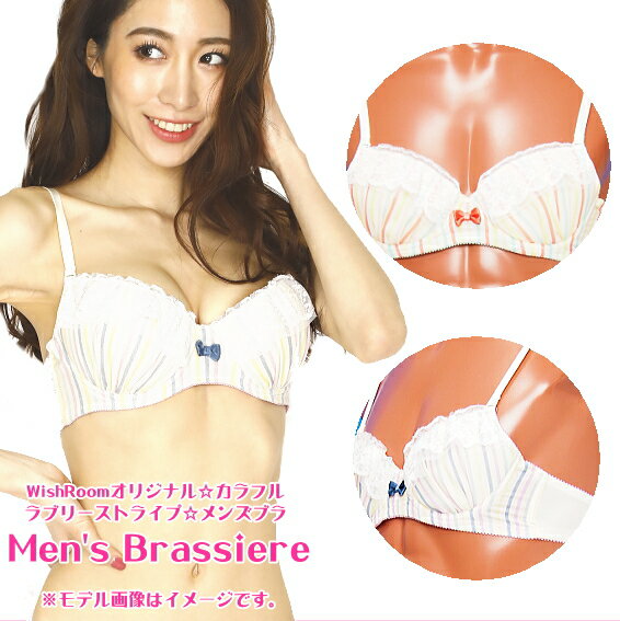 限定1000円ぽっきり企画 メンズブラ Men S Wish カラフル ラブリー ストライプ A85 0 5 A100サイズ 男性用ブラジャー メンズブラジャー メンズブラ 男ブラ ブラ男 乙女男子 かわいいメンズ 武士代购 Samurai Buyer 為您代購 轉運日本商品 將日本商品寄至您海外