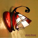ブラケットライト 【Jack of Heart・ハートのジャック】 LED対応 ハート 壁掛け照明 不思議の国のアリス ステンドグラス ランプ