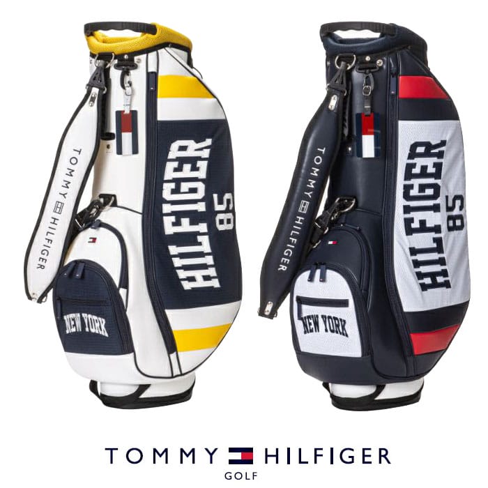 トミーヒルフィガー TOMMY HILFIGER THMG3SC3 プレップ スタンドキャディバッグ 9インチ ゴルフバッグ
