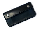 【TISS CUSTOM LEATHERS/ティスカスタムレザーズ】”Trucker Wallet/トラッカーウォレット”(BK×BK)【送料・代引き手数料無料】【あす楽対応】(仙台チョッパー/SAM'S/サムズ/COSMIC/コズミック/レザークラフト/メンズ/バイカー/ショベル/パンヘッド)