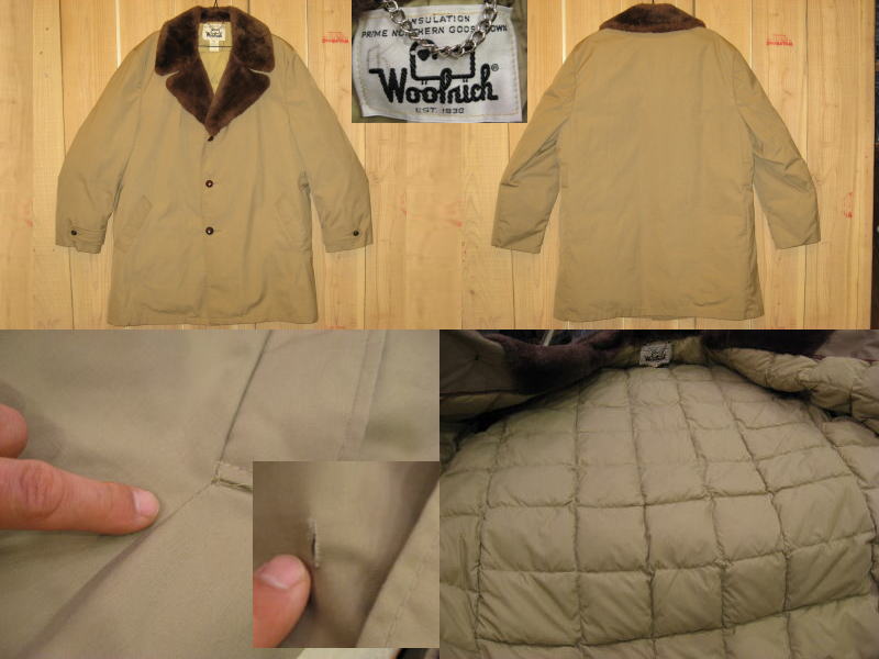 【大きいサイズ 古着】 WOOLRICH/ウールリッチ ダウンボアコート　 XL