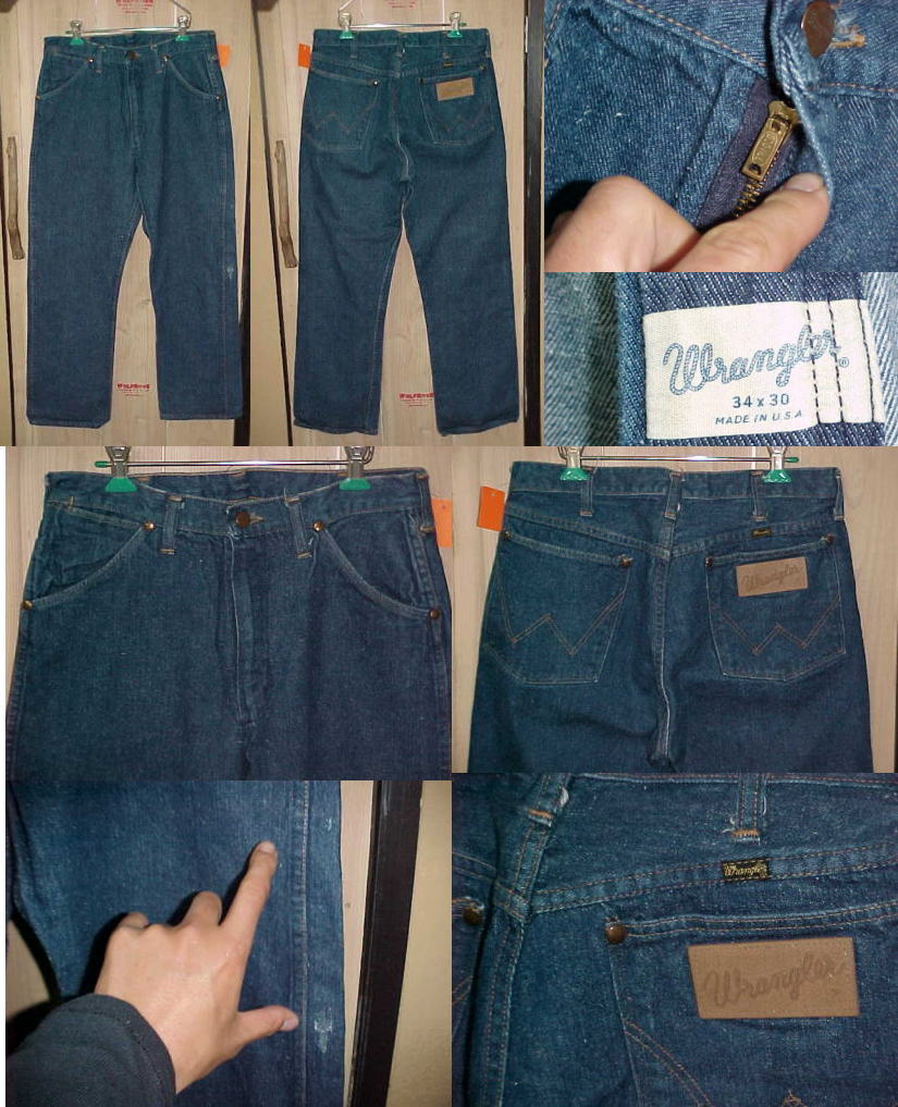 Dating vintage wrangler jeans