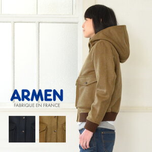 ARMEN(アーメン)MELTONDOUBLEFASTENWITHDETACHABLEQUILTEDLININGPNAM0752Q