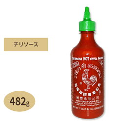 シラチャーソース 482g (17floz) フイフォンフーズインク シラチャーホットチリソース シラチャ <strong>シラチャソース</strong> シラチャホットチリソース Huy Fong Foods Inc Sriracha Hot Chili Sauce