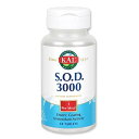 【ポイント2倍★3日18:00~21日9:59】SOD 3000 50粒 タブレット KAL(カル)マルチミネラル サプリ 栄養 対策 丈夫 送料無料