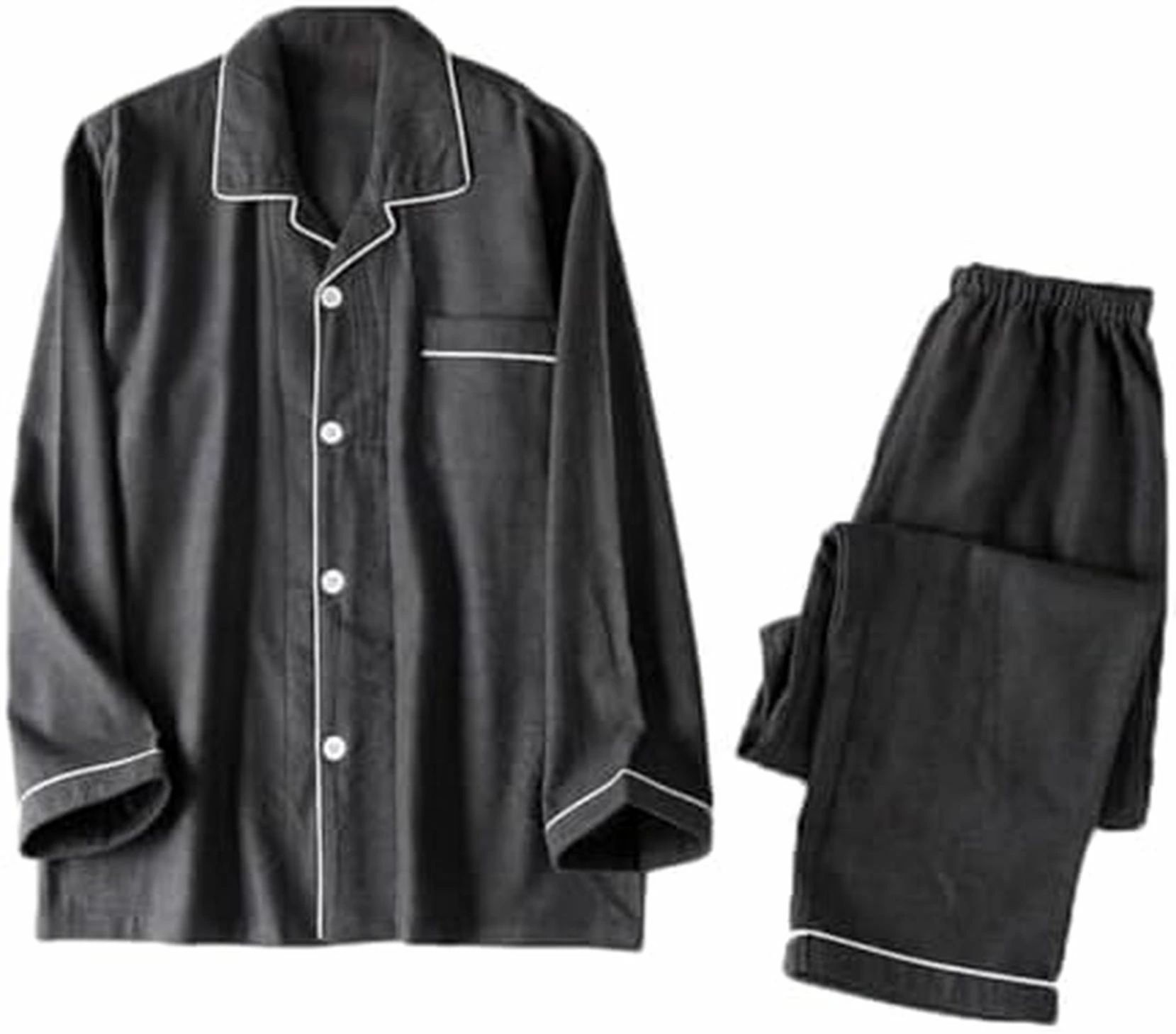 パジャマ メンズ 長袖 春夏秋 ルームウェア 大きいサイズ 部屋着 上下セット 薄手 ゆったり 綿 吸汗 通気 肌に優しい 肌に優しい 秋冬プレゼント おしゃれ 風呂グッズ 誕生日 ギフト 通気 誕生