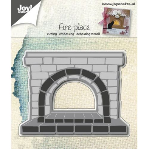 6002-0549/Joy! Crafts/ジョイ・クラフツ/ダイ（抜型）/Fireplace 暖炉