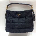 プラダ PRADA ナイロン キルティング 黒 バッグ ショルダーバッグ レディース ★送料無料★【中古】【あす楽】