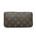 ルイヴィトン Louis Vuitton M60017 モノグラム ジッピーウォレット ラウンドファスナー 財布 長財布 ユニセックス 送料無料【中古】【あす楽】