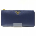 プラダ PRADA 1ML183 BLUETTE 財布 長財布 ユニセックス 送料無料【中古】【あす楽】